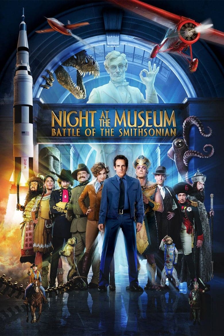 Night at The Museum 2 Battle Of The Smithsonian (2009) มหึมาพิพิธภัณฑ์ ดับเบิ้ลมันส์ทะลุโลก